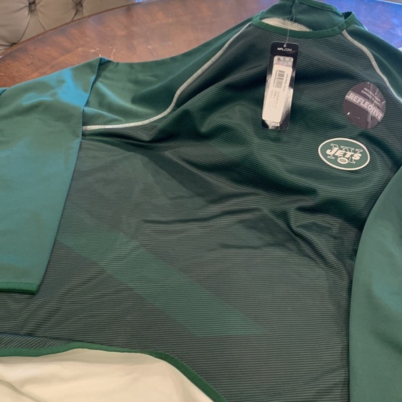 New York Jets Reflective Thermabase  2XL Long Sleeve Shirt-NWT - Picture 2 of 10